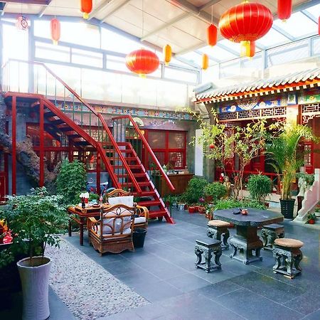 Templeside Deluxe Hutong Hotel Pekín Exterior foto
