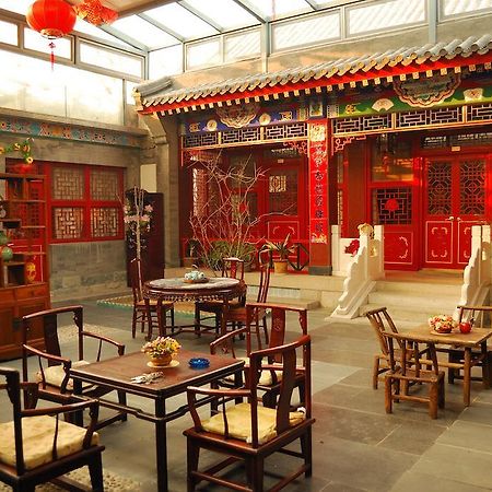 Templeside Deluxe Hutong Hotel Pekín Exterior foto