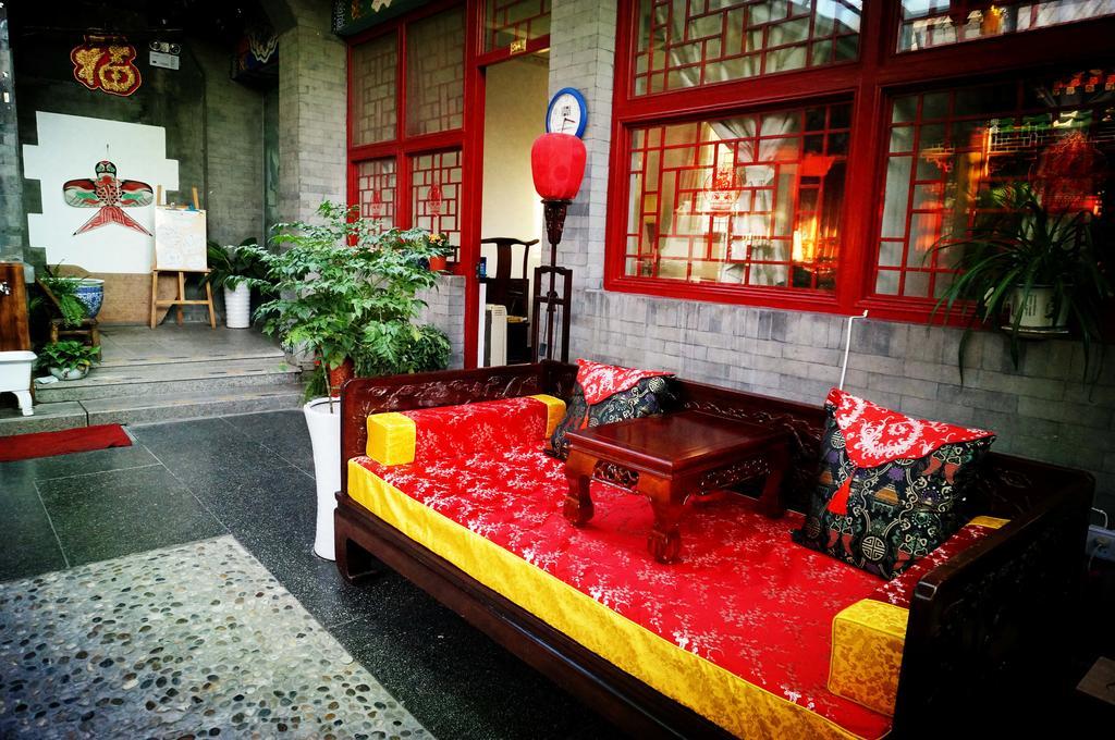 Templeside Deluxe Hutong Hotel Pekín Exterior foto