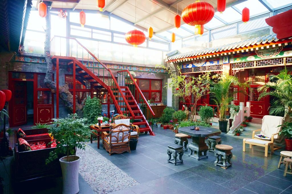 Templeside Deluxe Hutong Hotel Pekín Exterior foto