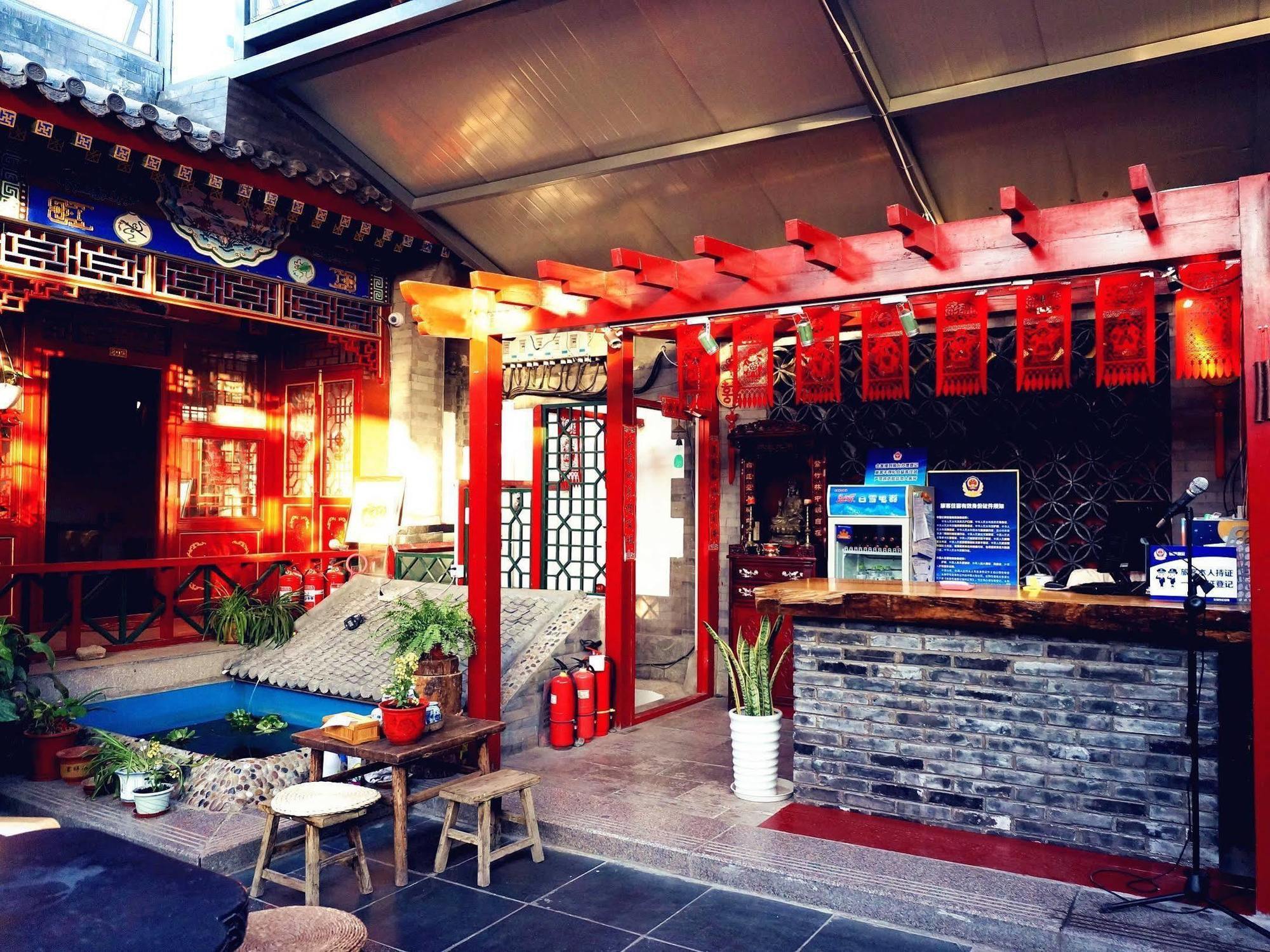 Templeside Deluxe Hutong Hotel Pekín Exterior foto