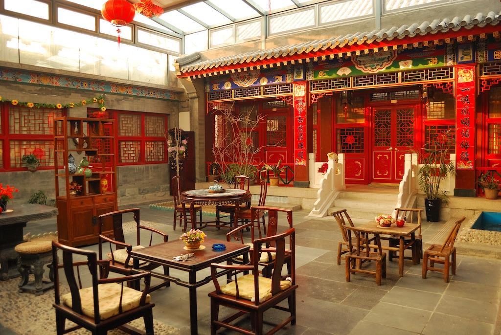 Templeside Deluxe Hutong Hotel Pekín Exterior foto
