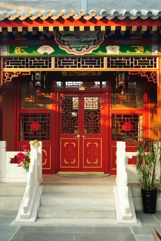 Templeside Deluxe Hutong Hotel Pekín Exterior foto